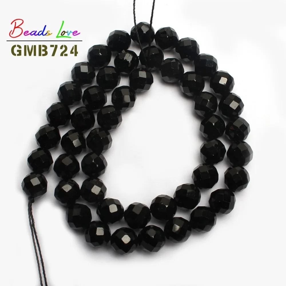 Natural Faceted Black Tourmaline Stone Loose Beads For Jewelry Making Natural Stone Beads diy Bracelet 15inche 6mm 8mm (F01199)
Natural Faceted Black Tourmaline Stone Loose Beads For Jewelry Making Natural Stone Beads diy Bracelet 15inche 6mm 8mm (F01199)