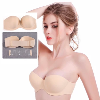 1/2 Cup Sexy Strapless Bras Seamless Invisible Bra Push Up Soft Women Ladies Dress Wedding Party Underwear
1/2 Cup Sexy Strapless Bras Seamless Invisible Bra Push Up Soft Women Ladies Dress Wedding Party Underwear