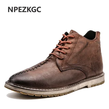NPEZKGC Men Chelsea Boots Genuine Suede Leather Sewing Thread Men Ankle Boots Britain Style Shoes Leather Men Boots
NPEZKGC Men Chelsea Boots Genuine Suede Leather Sewing Thread Men Ankle Boots Britain Style Shoes Leather Men Boots