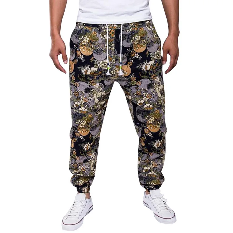 LASPERAL Men Printed Linen Pants Spring Streetwear Joggers Sweatpants Fashion Drawstring Male Trousers Hip Hop Loose Harem Pants
LASPERAL Men Printed Linen Pants Spring Streetwear Joggers Sweatpants Fashion Drawstring Male Trousers Hip Hop Loose Harem Pants
