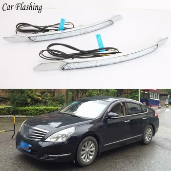 CSGJMY 1Set DRL Daytime Running Lights Daylight Fog light Cover With Turn Signal Lamp For Nissan Altima Teana 2008 2009 2010
CSGJMY 1Set DRL Daytime Running Lights Daylight Fog light Cover With Turn Signal Lamp For Nissan Altima Teana 2008 2009 2010