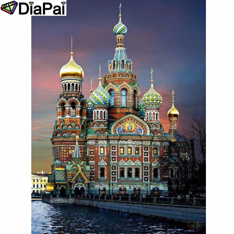 DIAPAI Diamond Painting 5D DIY 100% Full Square/Round Drill "Castle scenery" Diamond Embroidery Cross Stitch 3D Decor A24628
DIAPAI Diamond Painting 5D DIY 100% Full Square/Round Drill "Castle scenery" Diamond Embroidery Cross Stitch 3D Decor A24628