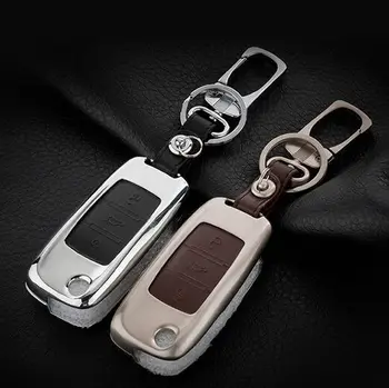 Zinc alloy + Leather Car Key Case For Skoda Octavia Superb 1 2 3 Rapid Yeti Fabia SEAT Ibiza Leon VW Bora Car Accessories
Zinc alloy + Leather Car Key Case For Skoda Octavia Superb 1 2 3 Rapid Yeti Fabia SEAT Ibiza Leon VW Bora Car Accessories