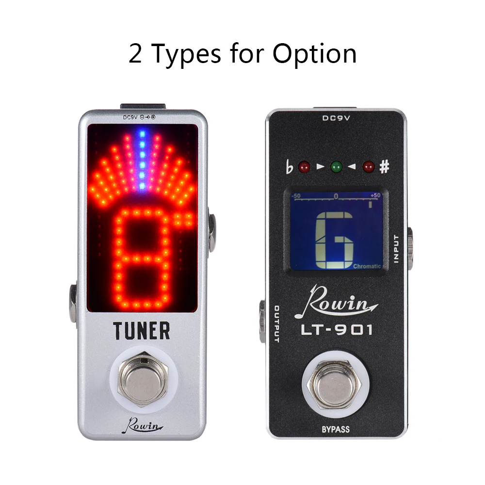 Rowin Mini Chromatic Guitar Tuner Effect Pedal LCD Display True Bypass High Quality Guitar Parts & Accessories 
Rowin Mini Chromatic Guitar Tuner Effect Pedal LCD Display True Bypass High Quality Guitar Parts & Accessories