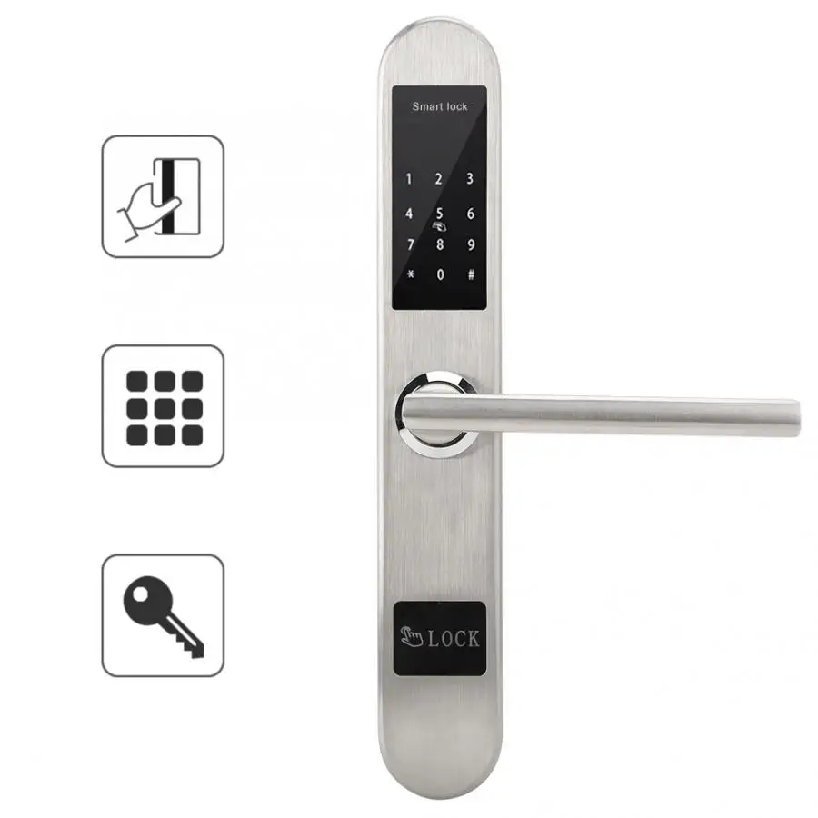 Electronic Intelligent Lock Touch Screen Keypad Digital Password IC