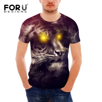 FORUDESIGNS 2019 New Fashion Brand T Shirts Men Cool Summer Trends Sleeve Tops 3D Tiger Print Short Sleeve Tshirts Male Clothing
FORUDESIGNS 2019 New Fashion Brand T Shirts Men Cool Summer Trends Sleeve Tops 3D Tiger Print Short Sleeve Tshirts Male Clothing
