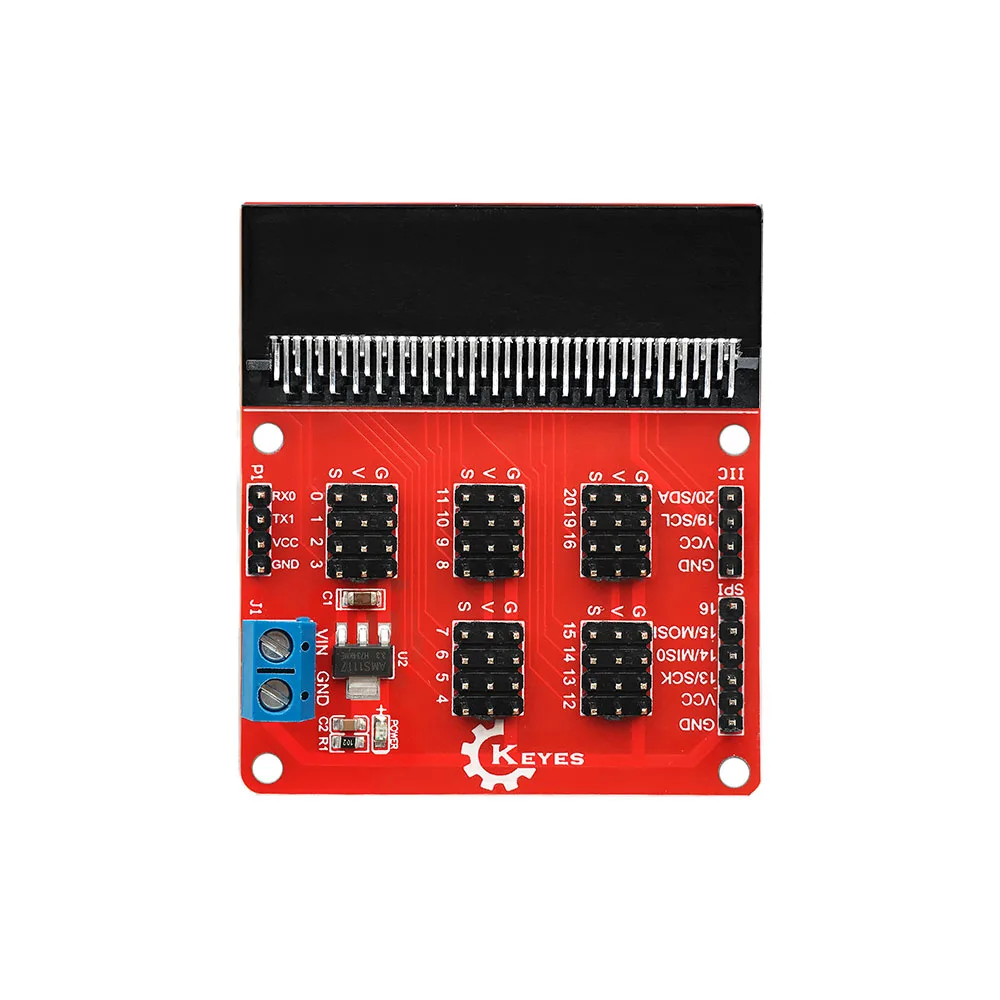 For micro:bit Sensor Shield Breakout Board for Python Programming DIY micro:bit Breakout Board
For micro:bit Sensor Shield Breakout Board for Python Programming DIY micro:bit Breakout Board