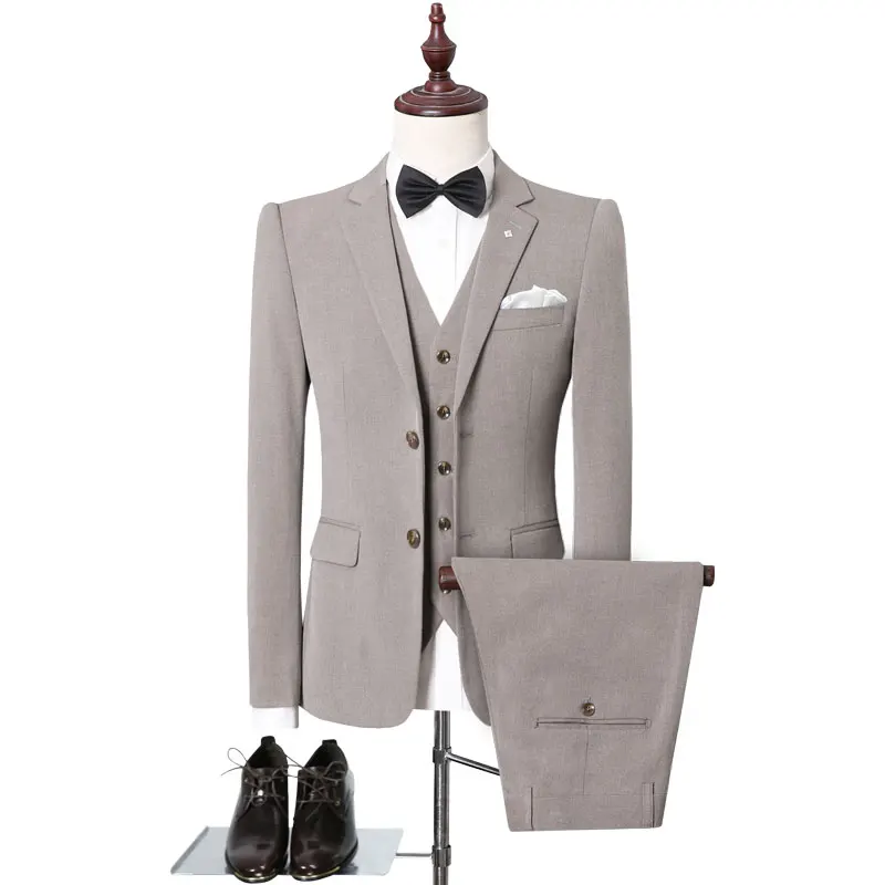 Business Formal Men Suits Plus Size 5XL British Solid Back Side Cuts Vintage Wedding Suit Sets Man Dress Slim Fit Brand Clothing
Business Formal Men Suits Plus Size 5XL British Solid Back Side Cuts Vintage Wedding Suit Sets Man Dress Slim Fit Brand Clothing