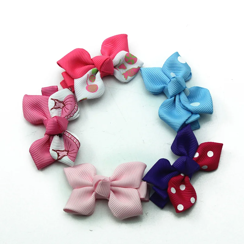 10pcs 2.5 inch of pure and fresh and lovely modelling bowknot hairpin girls hair bow clip hairpin is suitable for spring, summer
10pcs 2.5 inch of pure and fresh and lovely modelling bowknot hairpin girls hair bow clip hairpin is suitable for spring, summer