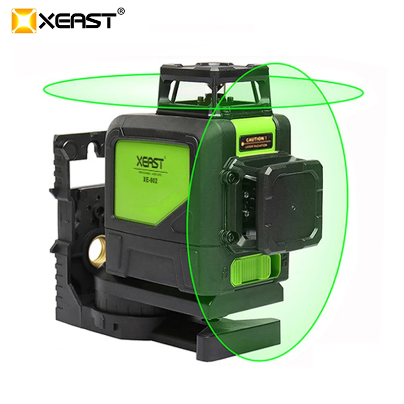 XEAST XE-902 8 Lines Green Laser Levels Self Leveling 360 Horizontal and VeArtical Cross Super Powerful 3D Green Laser Beam Line
XEAST XE-902 8 Lines Green Laser Levels Self Leveling 360 Horizontal and VeArtical Cross Super Powerful 3D Green Laser Beam Line