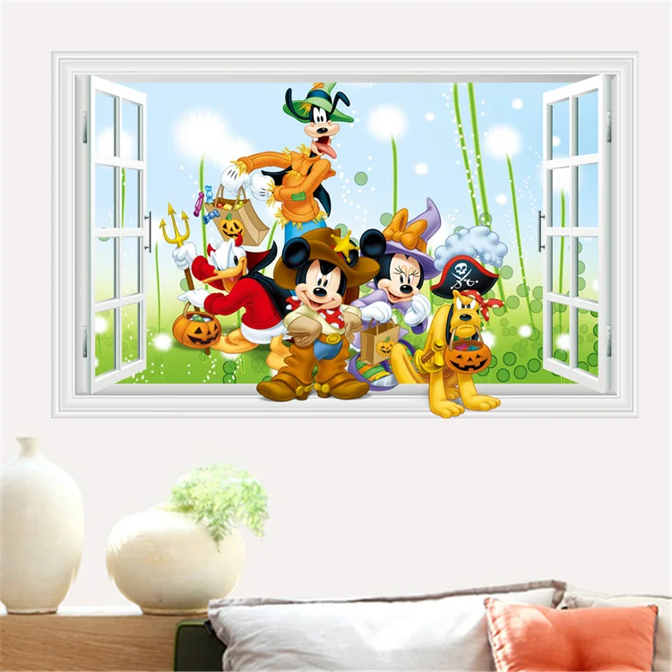 Hot Mickey Mouse Minnie mouse wall sticker children party room nursery decoration diy adhesive mural removable vinyl wallpaper
Hot Mickey Mouse Minnie mouse wall sticker children party room nursery decoration diy adhesive mural removable vinyl wallpaper