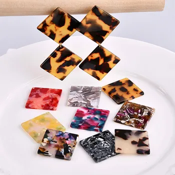 Diy handmade ear jewelry accessories Japan and south Korea harajuku acetic acid square earrings earring material package
Diy handmade ear jewelry accessories Japan and south Korea harajuku acetic acid square earrings earring material package