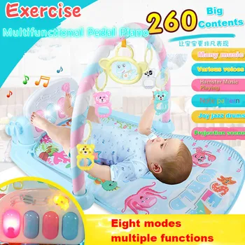 Baby Infant game blanket early education music Gym Newborn remote control pedal piano sleeping play crawling mat Story machine
Baby Infant game blanket early education music Gym Newborn remote control pedal piano sleeping play crawling mat Story machine