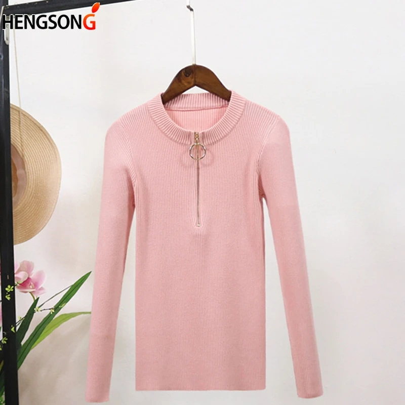 2018 Autumn Women Pullover Sweater Cute Female Solid Cute Sweater O-Neck Long Sleeve Knitted Female Slim Pullovers Sweater
2018 Autumn Women Pullover Sweater Cute Female Solid Cute Sweater O-Neck Long Sleeve Knitted Female Slim Pullovers Sweater