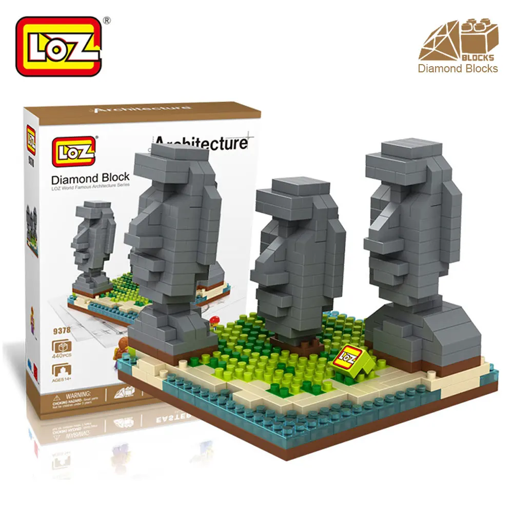 Mr.Froger LOZ Diamond Block Easter Island World Famous Architecture DIY Plastic Building Bricks Educational Toys For Children
Mr.Froger LOZ Diamond Block Easter Island World Famous Architecture DIY Plastic Building Bricks Educational Toys For Children