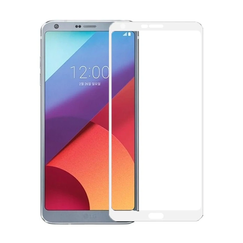 Закаленное стекло с полным покрытием для LG G6 защита экрана Защитная пленка H870 H870K