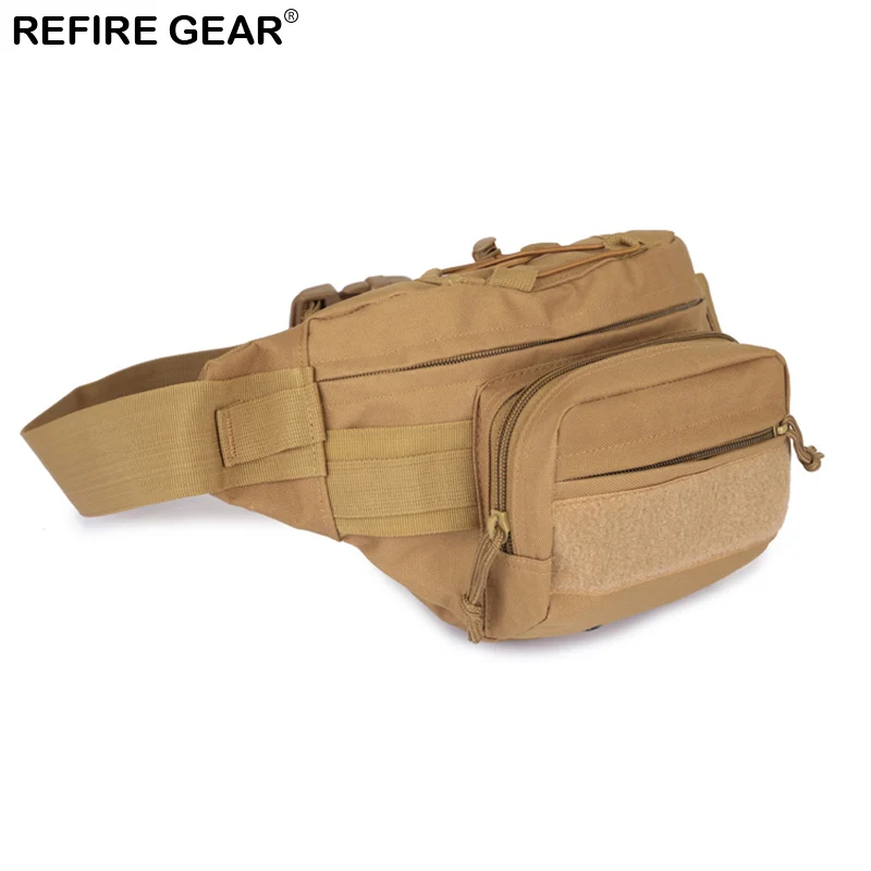 Refire Gear Outdoor Backpack Men Nylon Backpacks Male Hiking Climbing Camouflage Waterproof Chest Bag MOLLE SystemWaist Bag
Refire Gear Outdoor Backpack Men Nylon Backpacks Male Hiking Climbing Camouflage Waterproof Chest Bag MOLLE SystemWaist Bag