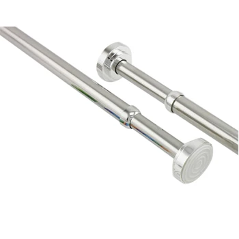 Adjustable Tension Rod 85CM To 150CM Adjustable Stainless Steel Spring Tension Rod Rail for Clothes / Towels / Curtains
Adjustable Tension Rod 85CM To 150CM Adjustable Stainless Steel Spring Tension Rod Rail for Clothes / Towels / Curtains