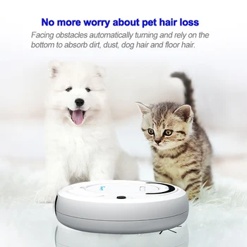3-In-1 Auto USB Rechargeable Sweeping Cleaner 1800Pa Multifunction Smart Robot Vacuum Cleaner Dry Wet Vacuum Floor Cleaner
3-In-1 Auto USB Rechargeable Sweeping Cleaner 1800Pa Multifunction Smart Robot Vacuum Cleaner Dry Wet Vacuum Floor Cleaner