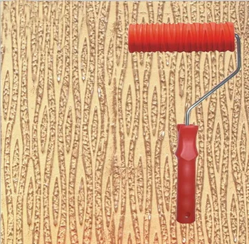Diatom ooze tools patterned roller for wall decoration 7 inch rubber embossed roller no.024
Diatom ooze tools patterned roller for wall decoration 7 inch rubber embossed roller no.024