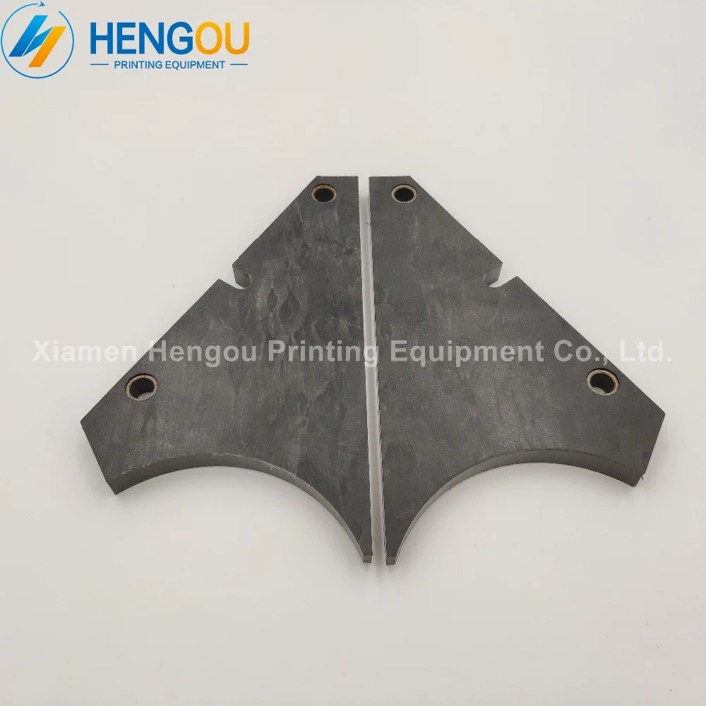 2 Pairs Roland 700 ink fountain divider thickness 11mm, Man Roland 700 machine ink block Roland printing spare parts 
2 Pairs Roland 700 ink fountain divider thickness 11mm, Man Roland 700 machine ink block Roland printing spare parts