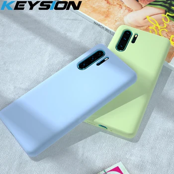 KEYSION Luxury Liquid Silicone Case for Huawei P30 Pro Lite Mate 20 Pro Soft Liquid TPU Shockproof Cover for Huawei Mate20 Coque
KEYSION Luxury Liquid Silicone Case for Huawei P30 Pro Lite Mate 20 Pro Soft Liquid TPU Shockproof Cover for Huawei Mate20 Coque