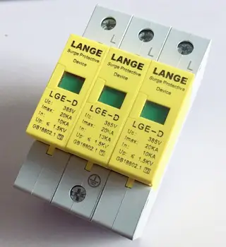 Din Rail Protection device 3P 385V Household Surge Lightning protector Arrester 10-20KA 20-40KA 30-60KA 40-80KA
Din Rail Protection device 3P 385V Household Surge Lightning protector Arrester 10-20KA 20-40KA 30-60KA 40-80KA