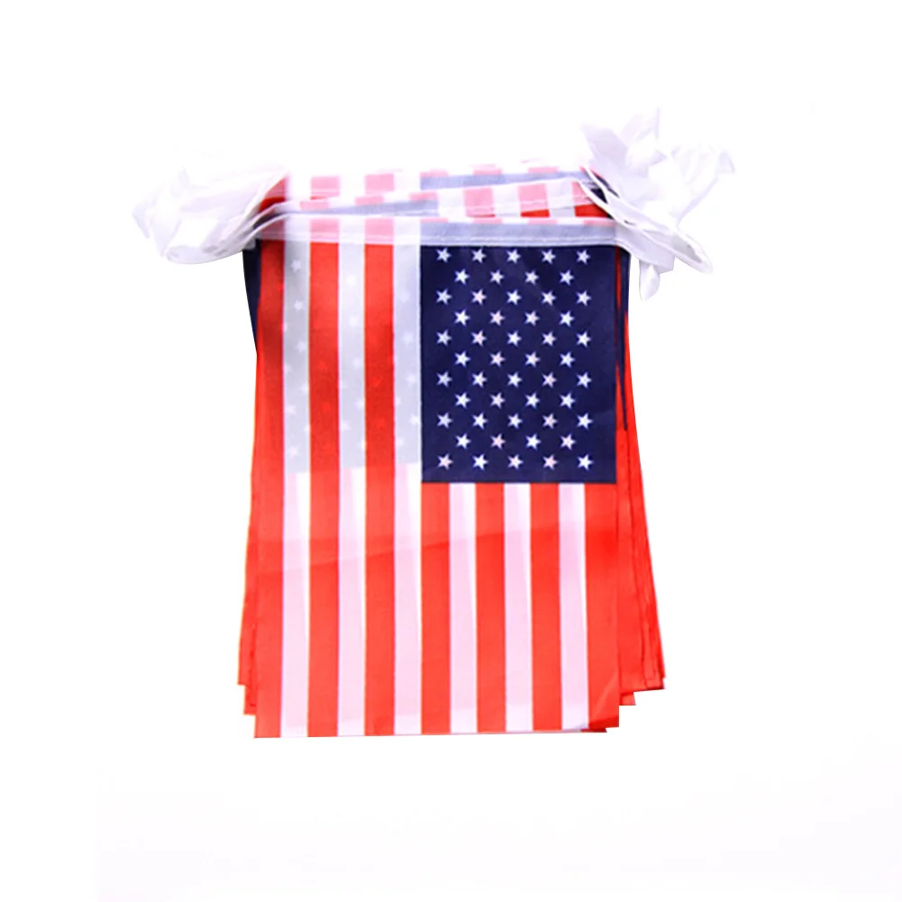 American Fabric Event Banner String Flag Double Sided Triangular Rectangle Hanging Decoration Party Bunting Accessories Festival
American Fabric Event Banner String Flag Double Sided Triangular Rectangle Hanging Decoration Party Bunting Accessories Festival