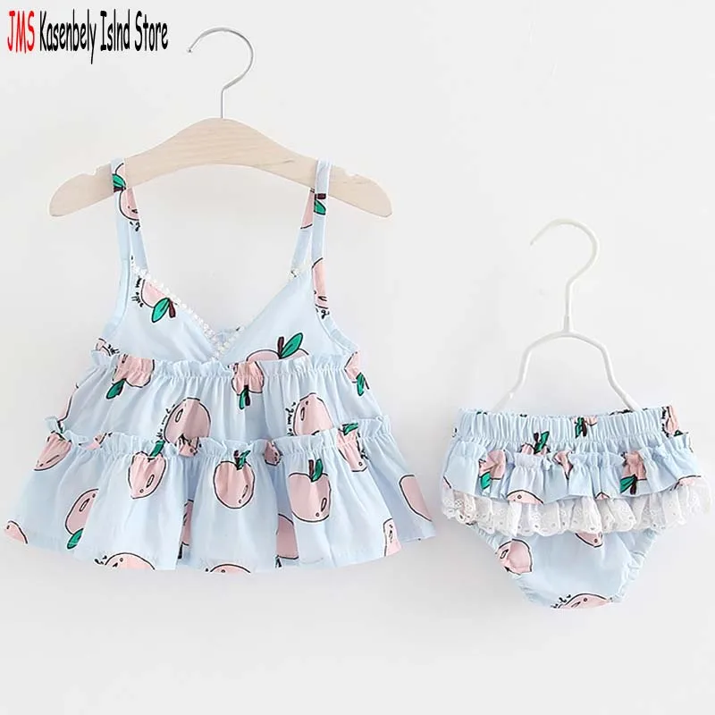 JMS Kasenbely Floral-printed Baby and Toddler Two-piece Swing Top and High-waisted Ruffled Bloomer Set
JMS Kasenbely Floral-printed Baby and Toddler Two-piece Swing Top and High-waisted Ruffled Bloomer Set