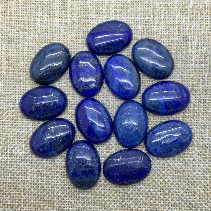 Natural Stone Bead Oval Cabochons Blue Lapis Lazuli Bead 18x25 mm DIY Jewelry Making Good Quality
Natural Stone Bead Oval Cabochons Blue Lapis Lazuli Bead 18x25 mm DIY Jewelry Making Good Quality