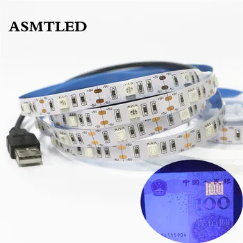 0.5m 1m 1.5m 2m DC 5V Ultraviolet Tape Ribbon lamp Light SMD 5050 30leds/m USB UV LED Strip Not Waterproof IP20 UV Strip Light
0.5m 1m 1.5m 2m DC 5V Ultraviolet Tape Ribbon lamp Light SMD 5050 30leds/m USB UV LED Strip Not Waterproof IP20 UV Strip Light