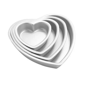SDFC Heart Aluminum Cake Pan Fondant Decorating Muffin Cupcake Mold Tins Baking Tool
SDFC Heart Aluminum Cake Pan Fondant Decorating Muffin Cupcake Mold Tins Baking Tool