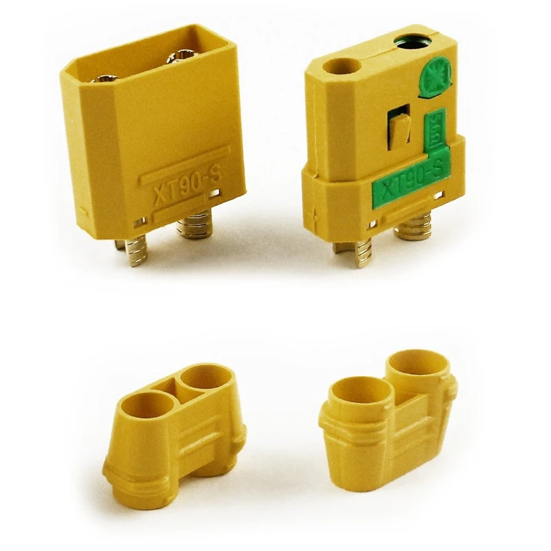 1pair Original Amass XT90S XT90-S Connector Male Female FPV Drone Battery Connector for RC Quadcopter Brushless motor DIY Toys
1pair Original Amass XT90S XT90-S Connector Male Female FPV Drone Battery Connector for RC Quadcopter Brushless motor DIY Toys