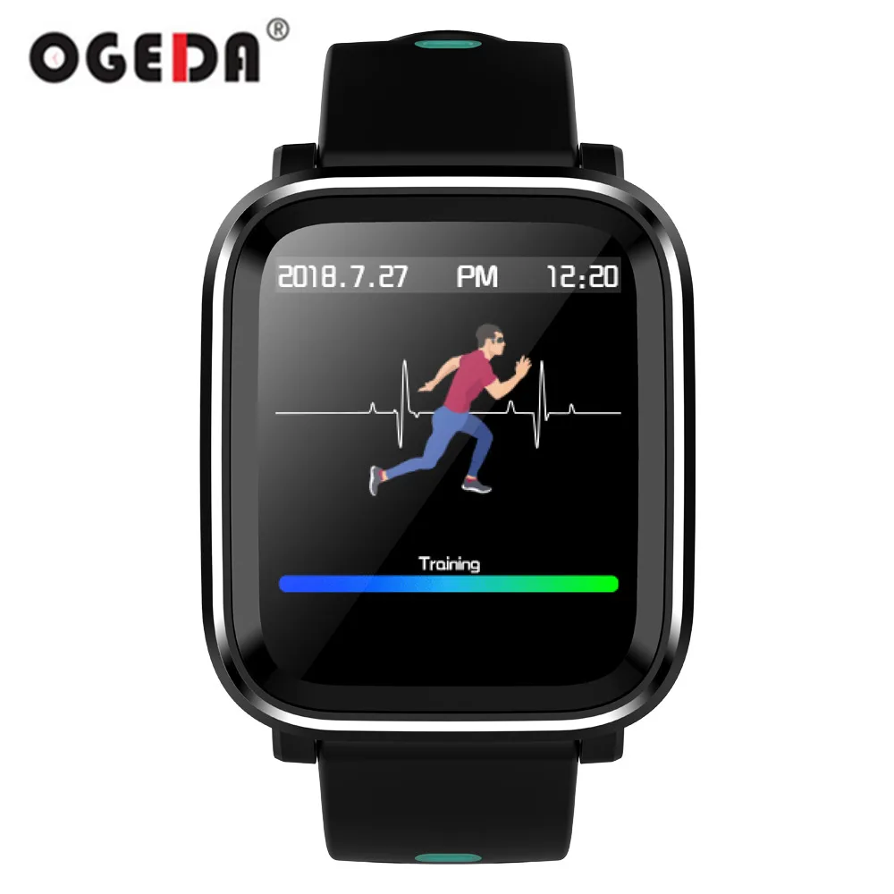 OGEDA Men Smart Watch Q58 Heart Rate Monitoring Sphygmomanometer Step Smart Clock Bluetooth Waterproof Sports Watch
OGEDA Men Smart Watch Q58 Heart Rate Monitoring Sphygmomanometer Step Smart Clock Bluetooth Waterproof Sports Watch