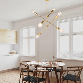 Vintage Chandelier Indoor Lamp LED Iron Gold Metal Bar Coffee Shop Modern Dining Ceiling Decoretion Lighting Fixture AC110-265V
Vintage Chandelier Indoor Lamp LED Iron Gold Metal Bar Coffee Shop Modern Dining Ceiling Decoretion Lighting Fixture AC110-265V