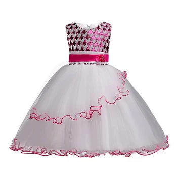 Flower Girls dresses for New Year Clothes Party Baby Girls Sleeveless Sequins Princess Wedding Dress Children Party Vestidos
Flower Girls dresses for New Year Clothes Party Baby Girls Sleeveless Sequins Princess Wedding Dress Children Party Vestidos