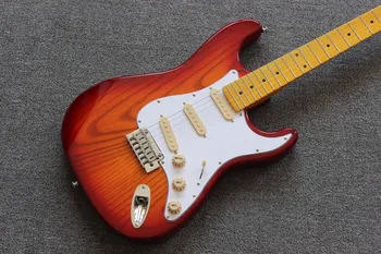Farmer customshop/6 string electric guitar/ Heritage Cherry Sunburst / free shipping
Farmer customshop/6 string electric guitar/ Heritage Cherry Sunburst / free shipping