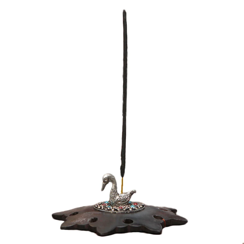 TT Creative Swan Rosewood Sandalwood Incense Burnners Room Office Temple India Stick Holders Seat Home Decoration
TT Creative Swan Rosewood Sandalwood Incense Burnners Room Office Temple India Stick Holders Seat Home Decoration