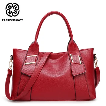 Luxury Solid Women Handbag Soft PU Leather Women Top-Handle Bag Casual Tote Shoulder Bag Large Capacity Ladies Hand Bags 36cm
Luxury Solid Women Handbag Soft PU Leather Women Top-Handle Bag Casual Tote Shoulder Bag Large Capacity Ladies Hand Bags 36cm