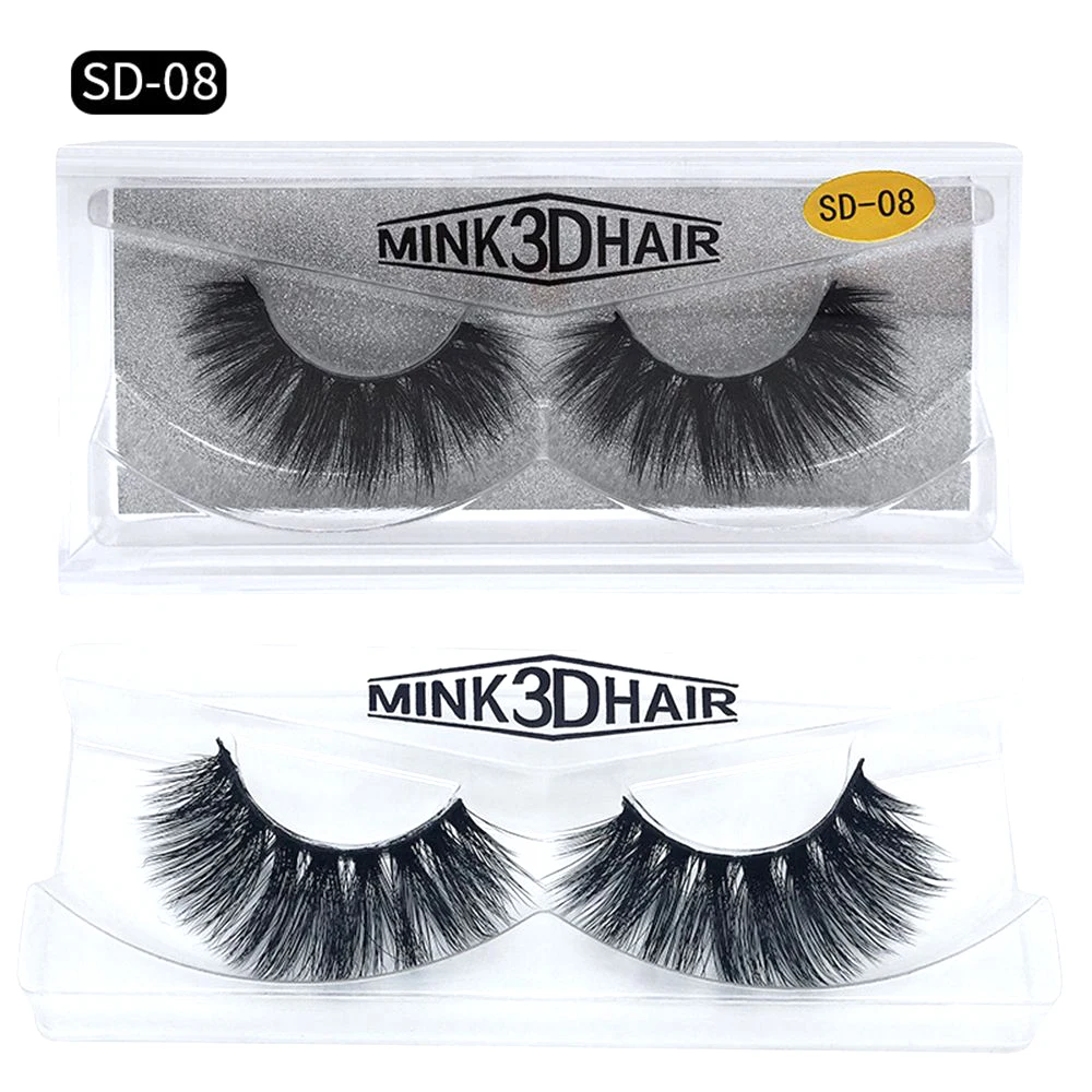 1Pair 3D Mink Hair False Eyelashes Thick Cross Long Eye Lashes Extension Tools Long-lasting Multilayer Wispy SD-03
1Pair 3D Mink Hair False Eyelashes Thick Cross Long Eye Lashes Extension Tools Long-lasting Multilayer Wispy SD-03