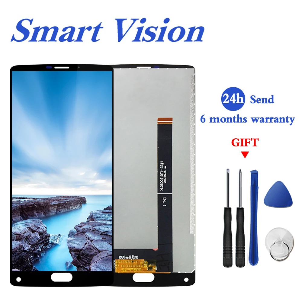 For HOMTOM S9 Plus LCD Display+Touch Screen Assembly Repair Parts 5.99''Replacement For HomTom S9plus lcd+tools
For HOMTOM S9 Plus LCD Display+Touch Screen Assembly Repair Parts 5.99''Replacement For HomTom S9plus lcd+tools