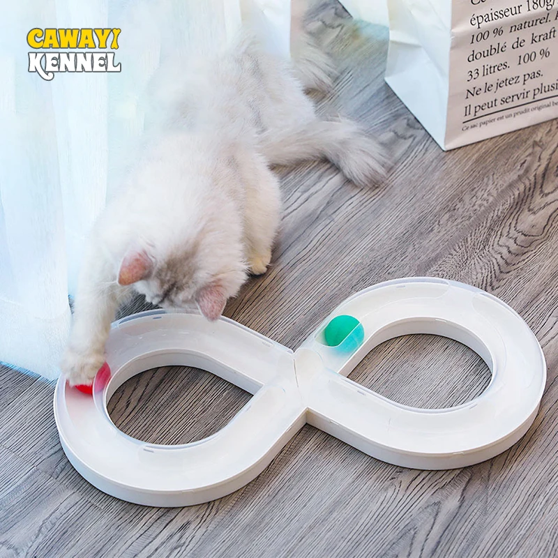 CAWAYI KENNEL Plastics Turntable with Ball Funny Cat Toy Non-slip Detachable Toys Katten Speelgoed Gatos Kedi Malzemeleri
CAWAYI KENNEL Plastics Turntable with Ball Funny Cat Toy Non-slip Detachable Toys Katten Speelgoed Gatos Kedi Malzemeleri