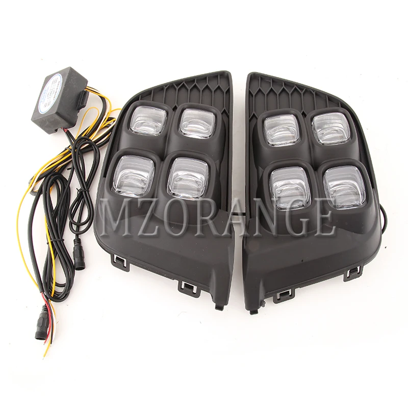 2pcs Daytime Running Lights Fog Lamps For Honda Jazz Fit 2014 2015 2016 2017 Turn Yellow Signal Relay Waterproof Car DRL 12V LED
2pcs Daytime Running Lights Fog Lamps For Honda Jazz Fit 2014 2015 2016 2017 Turn Yellow Signal Relay Waterproof Car DRL 12V LED