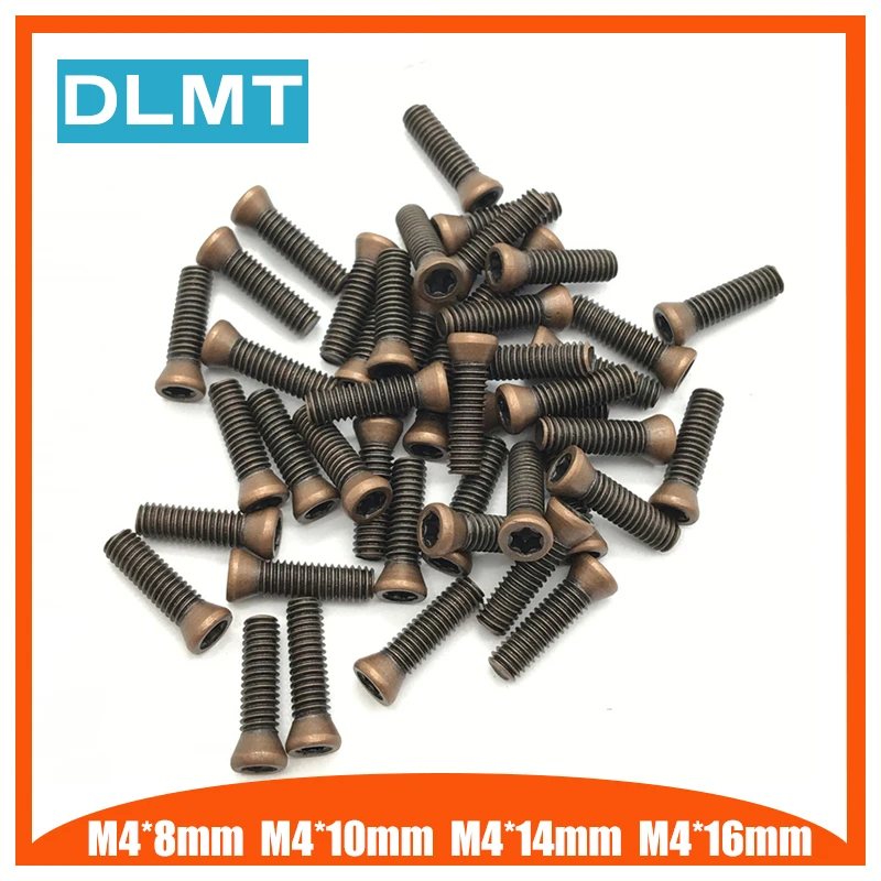 M4*8 M4*9 M4*10 M4*12 M4*14 M4*16 50pcs CNC lathe tool spare screws Torx screws for Replaces Carbide Inserts lathe accessories
M4*8 M4*9 M4*10 M4*12 M4*14 M4*16 50pcs CNC lathe tool spare screws Torx screws for Replaces Carbide Inserts lathe accessories