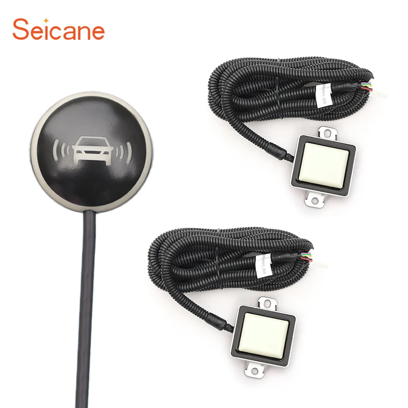 Seicane Car Blind Spot Detection System Easy Change lane No Blind Areas Car Driving Security with 2 Radar Sensor Indicator Light
Seicane Car Blind Spot Detection System Easy Change lane No Blind Areas Car Driving Security with 2 Radar Sensor Indicator Light