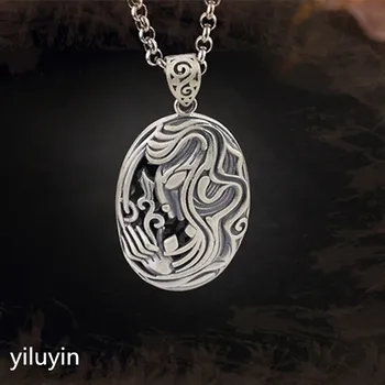 KJJEAXCMY Boutique jewe S990, silver, hollowed out, fillet, fish, dragon, door, safety, and lock, Pure Silver Antique female p
KJJEAXCMY Boutique jewe S990, silver, hollowed out, fillet, fish, dragon, door, safety, and lock, Pure Silver Antique female p
