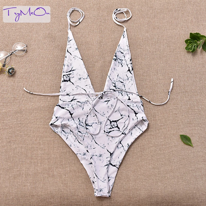 TryMeOn Sexy Women One Piece Marble Backless Swimsuit Swimwear Solid Deep V Neck Swimwear Ladies Monokini Push Up Bikini Sets
TryMeOn Sexy Women One Piece Marble Backless Swimsuit Swimwear Solid Deep V Neck Swimwear Ladies Monokini Push Up Bikini Sets