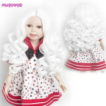 MUZIWIG High Temperature Synthetic Deep Wave Wigs for 18 inch American Doll for Girls
MUZIWIG High Temperature Synthetic Deep Wave Wigs for 18 inch American Doll for Girls
