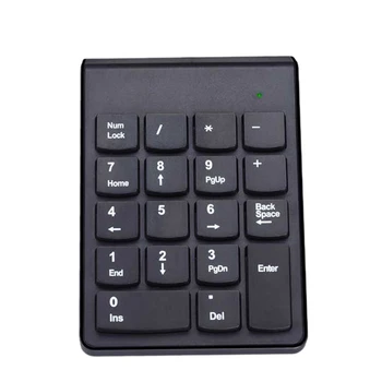 ZGPAX 2.4G Wireless Numeric Keypad With Mini USB Receiver Number Keyboard USB Numberpad 18 Key For Laptop PC 2019 New A30
ZGPAX 2.4G Wireless Numeric Keypad With Mini USB Receiver Number Keyboard USB Numberpad 18 Key For Laptop PC 2019 New A30