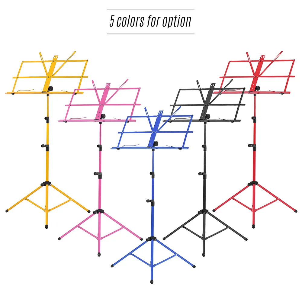 Lightweight Sheet Metal Music Stand Holder Folding Foldable with Waterproof Carry Bag Guitar Parts & Accessories
Lightweight Sheet Metal Music Stand Holder Folding Foldable with Waterproof Carry Bag Guitar Parts & Accessories